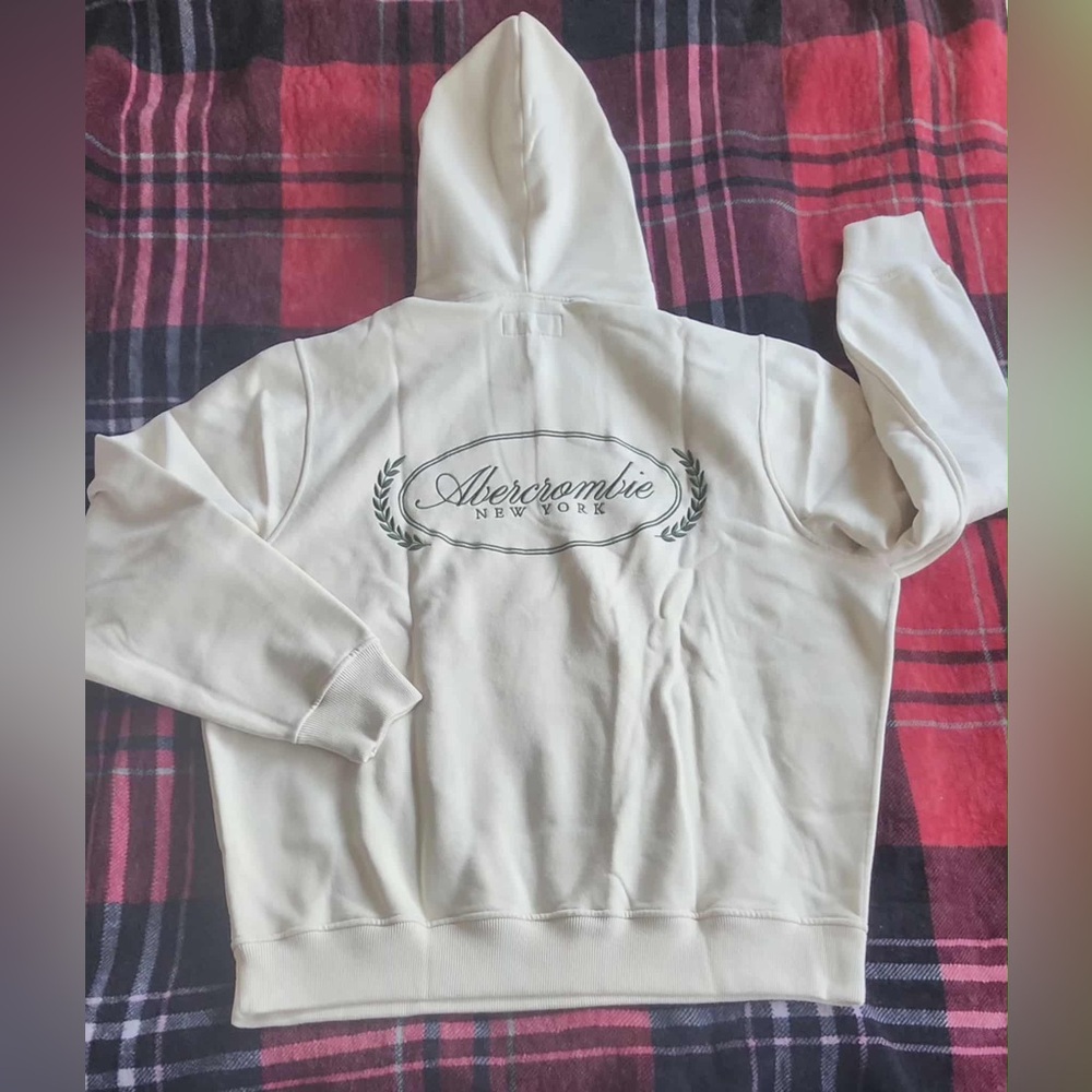 Abercrombie & Fitch Logo Popover Hoodie size XXL NWT - Picture 9 of 11